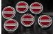 14-16 Manual Cap Covers Corvette Script(6pcs)