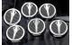 14-16 Manual Cap Covers Stingray Emblem (6pcs)