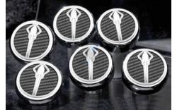 14-16 Manual Cap Covers Stingray Emblem (6pcs)