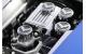 14-16 Manual Engine Cap Covers Cross Flags(6pcs)