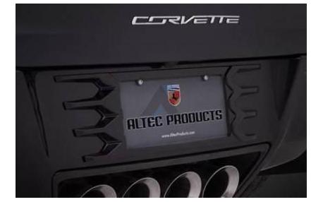 14-16 Altec Rear License Plate Frame