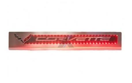 14-16 Stainless Door Sill Overlays w/Illumination