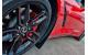 Front Stainless Mud Guards CF Backing 14-