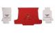 Lloyd mattor fram/bak Med silver logo/text 97-04