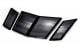 C6 Corvette T1 Hood Louvers Kit 05-13