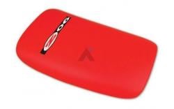Konsollock med Z06 logo - Röd läder  01-04