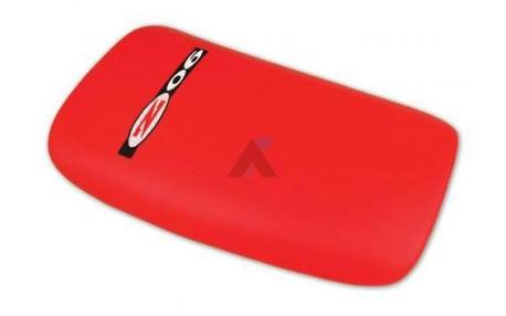 Konsollock med Z06 logo - Röd läder  01-04