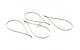 Rostfria buntband 14", set med 4st