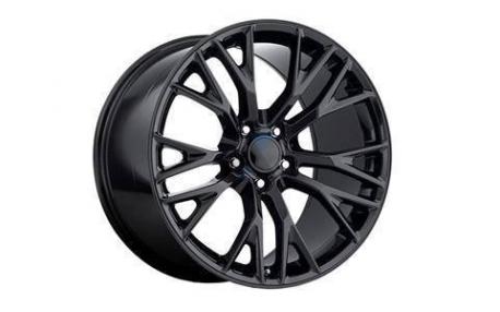 Blank svart C7 Z06 fälg 19x8.5 - offset +56 14-