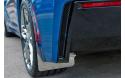 Rear stainless Mud Guards carbon fiber backing Z06/GS 14-