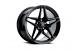 Satin black C7 ZR1 stil fälg 19*10, +79 offset 06-19