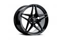 Satin black C7 ZR1 stil fälg 19*10, +79 offset 06-19