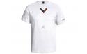 C8 Carbon Badge T-shirt, vit