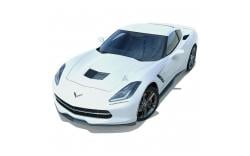 ACS C7 Z06 stil Stage 1 Splitter and Rockers alla modeller 14-19