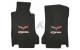 Lloyd mattor ebony med Z06 dubbellogo 05-07early