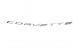 Corvette C8 text, krom bak 20-