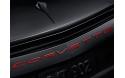 Corvette C8 text, torch red bak 20-