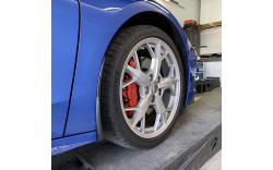 Stänkskydd fram och bak lackade Carbon Flash Metallic 20-