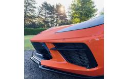 Frontsplitter Carbon Flash eller svart 20-