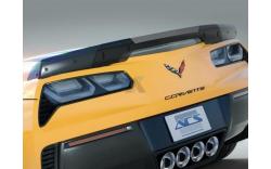 ACS Z06 Bakspoiler, endast mittdelen 15-