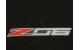 Lloyd matta Coupe svart med C7 Z06 Logo 15-16