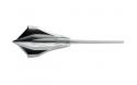 Satin krom Stingray emblem - rear deck 2020-