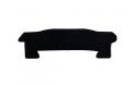 Lloyd bagagerumsmatta bak cab, svart utan logo/text 20-
