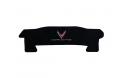 Lloyd bagagerumsmatta bak cab, svart med C7 emblem och text 20-