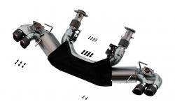 Borla ATAK med Dual Round Angle Cut Carbon Fiber tips 20-