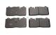 Hawk Ceramic Z06 (J56, J57) bromsbelägg fram 15-