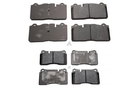 Carbotech XP12 fram, XP10 bak ZR1 09-13