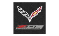 LLoyd mattor Z06 Supercharged Röd/Sv. logo 15-16