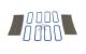 Insugspackningar set om 8st 97-04