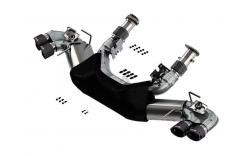Borla S-Type med Dual Round Angle Cut Carbon Fiber tips 20-