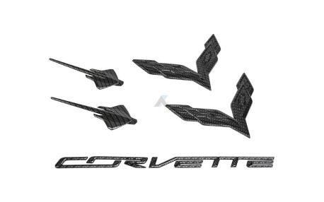 Carbon fiber look emblem set 20-