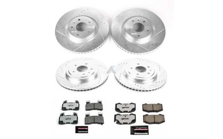 PowerStop Z26 bromsskivor med belägg, för Z51 14-19