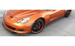 Sidokjolar i kolfiber ZR1 stil Z06/GS/ZR1 06-13