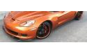 Sidokjolar i kolfiber ZR1 stil Z06/GS/ZR1 06-13