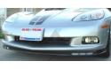 Z06 stil frontsplitter i glasfiber 05-13