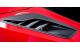 Quarter panel vent covers, rostfritt/kolfiber 14-19