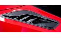 Quarter panel vent covers, rostfritt/kolfiber 14-19