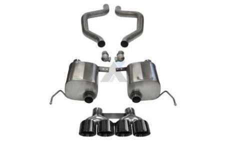 15-16 Z06 Corsa Xtreme Axle Back 4.5 Black Tips