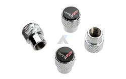 Ventilhatt med C7 Logo - Svarta - set med 4 14-16