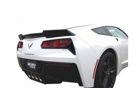 Rear Fiberglass Spoiler - Wicker bill 14-16